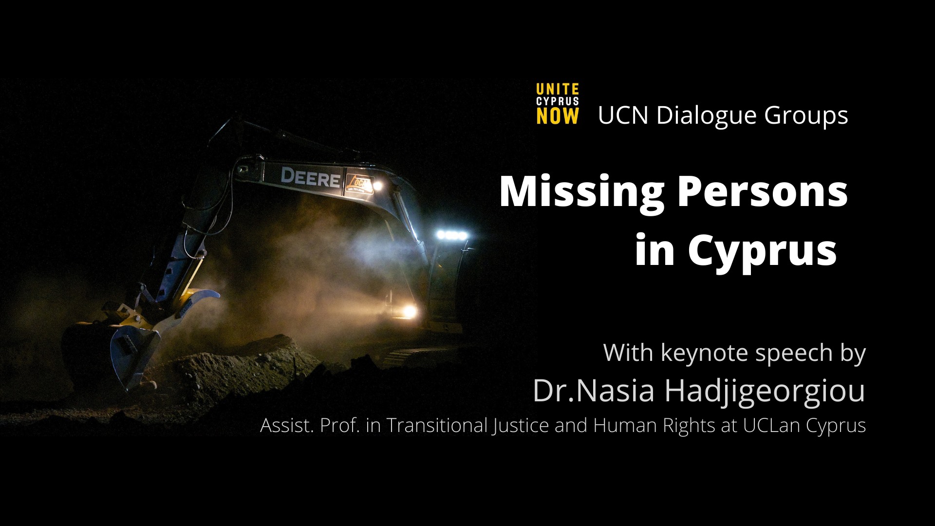 UCN dialogue group missing persons in Cyprus